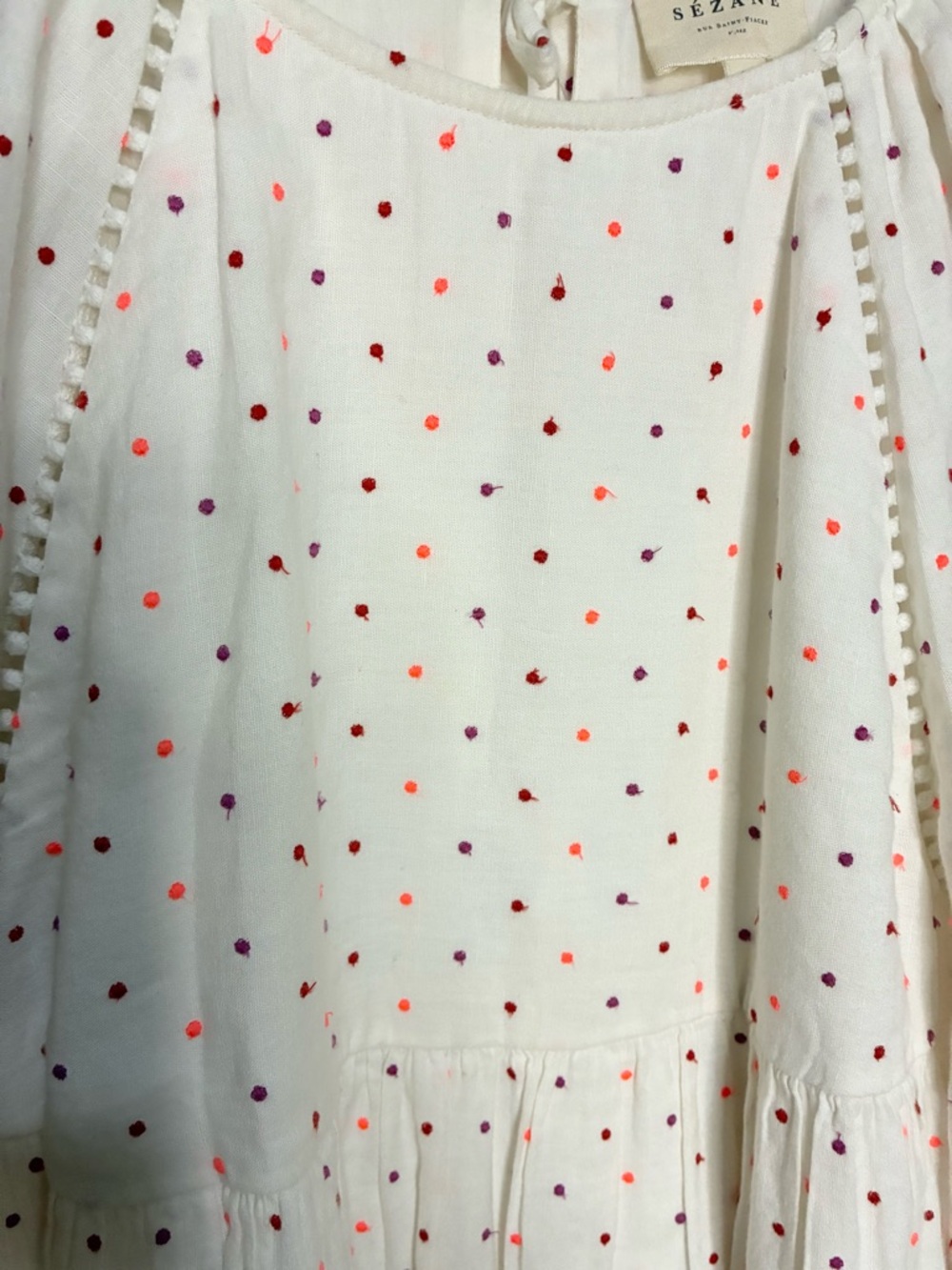 Sezane Grace Embroidered Linen Dress - Picture 6 of 10